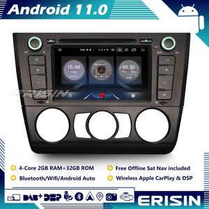 Erisin Dab+android 11 Car Stereo Radio Sat Nav Carplay Gps Dsp Bmw 1 Series E81 E82 E88 Erisin Dab+android 11 Car Stereo Radio Sat Nav Carplay Gps Dsp Bmw 1 Series E81 E82 E88