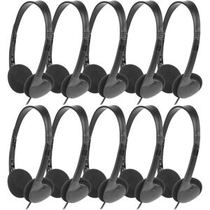 Sodial 4x(Classroom Headphones 10 Pack For Kids School, Earphones 3.5mm Audio6578 Sodial 4x(Classroom Headphones 10 Pack For Kids School, Earphones 3.5mm Audio6578