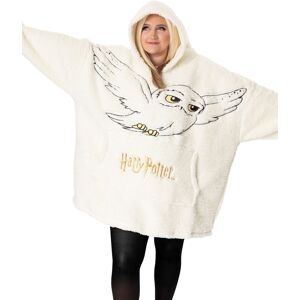 Harry Potter Beige Hedwig Blanket Hoodie Womens Harry Potter Beige Hedwig Blanket Hoodie Womens