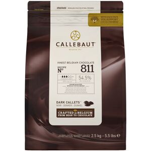 Callebaut 54% Bitter Sweet Dark Chocolate '811' Callets 8x2.5kg Free Deli... Callebaut 54% Bitter Sweet Dark Chocolate '811' Callets 8x2.5kg Free Deli...