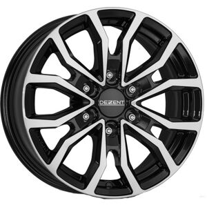 Alloy Wheel Dezent Kc Dark 8x18 6x139.7 Black/polished Jdj Alloy Wheel Dezent Kc Dark 8x18 6x139.7 Black/polished Jdj