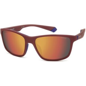 Polaroid Pld 2153/s 0z3 Matte Red 58/16/135 Man Sunglasses Polaroid Pld 2153/s 0z3 Matte Red 58/16/135 Man Sunglasses