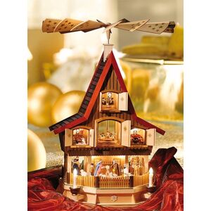 Erzgebirgische Volkskunst Richard Glässer Gmbh Electrically Illuminated Advent House Pyramid Seiffen Erzgebirge New 09050 Erzgebirgische Volkskunst Richard Glässer Gmbh Electrically Illuminated Advent House Pyramid Seiffen Erzgebirge New 09050