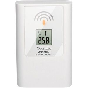 Youshiko Yc9311 Wireless Temperature And Humidity Sensor For Weather Station Youshiko Yc9311 Wireless Temperature And Humidity Sensor For Weather Station