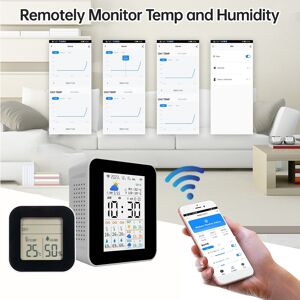 Indoor Outdoor Thermometer Wireless Weather Station Real-Time Forecast Indoor Outdoor Thermometer Wireless Weather Station Real-Time Forecast