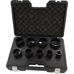 Neilsen 9pc Special Socket Set For Grooved Nuts Internal Teeth 1/2"Dr Lock Nuts Neilsen 9pc Special Socket Set For Grooved Nuts Internal Teeth 1/2"Dr Lock Nuts