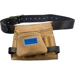 Dapetz Leather Nail & Tool Bag 8 Pocket 260 X 230mm Tool Belts Pouch Dapetz Leather Nail & Tool Bag 8 Pocket 260 X 230mm Tool Belts Pouch