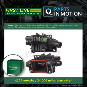 First Line Coolant Thermostat Fits Peugeot 307 3e 1.6d 05 To 09 Firstline 1336x2 Quality First Line Coolant Thermostat Fits Peugeot 307 3e 1.6d 05 To 09 Firstline 1336x2 Quality