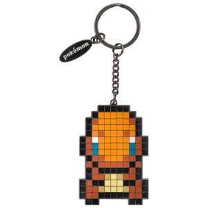 Pokemon Center Original Metal Key Chain Charmander Game Dot Pixel Design Holder Pokemon Center Original Metal Key Chain Charmander Game Dot Pixel Design Holder