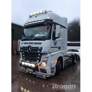 Bragan™ Roof Bar + Led Spots + Clear Beacons For Mercedes Actros Mp4 12+ Giga Space Cab Bragan™ Roof Bar + Led Spots + Clear Beacons For Mercedes Actros Mp4 12+ Giga Space Cab