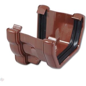 Floplast Guttering Rns4br 110mm Niagara To 114mm Square Adaptor - L/h - Brown Floplast Guttering Rns4br 110mm Niagara To 114mm Square Adaptor - L/h - Brown