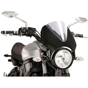 Puig Retrovision Carbn Look Semi Fairing & Clr Screen 195mm Yamaha Xsr 700 16-20 Puig Retrovision Carbn Look Semi Fairing & Clr Screen 195mm Yamaha Xsr 700 16-20