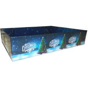 Jaffa Imports 10 Christmas Gift Hamper Trays, Christmas Tree Xmas Sweet Hampers - 35x24x8cm Jaffa Imports 10 Christmas Gift Hamper Trays, Christmas Tree Xmas Sweet Hampers - 35x24x8cm
