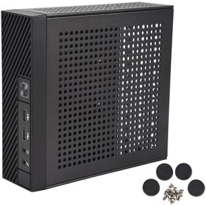 2x(Itx Computer Case M06 Desktop Case Htpc Case Industrial Control Case Y2p2) 2x(Itx Computer Case M06 Desktop Case Htpc Case Industrial Control Case Y2p2)