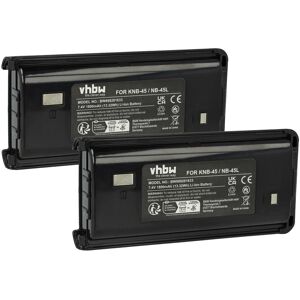 Vhbw 2x Battery For Kenwood Tk-3202e Tk-3200p Tk-3202 Tk-3200-U8p Tk-3200-U2p 1800mah Vhbw 2x Battery For Kenwood Tk-3202e Tk-3200p Tk-3202 Tk-3200-U8p Tk-3200-U2p 1800mah