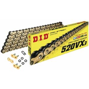 Did Gold Hd X-Ring Motorcycle Chain 520vx2 102 - Motorcycle Chain Did Gold Hd X-Ring Motorcycle Chain 520vx2 102 - Motorcycle Chain