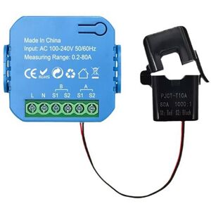 Sodial 3x(Tuya Wifi Energy Meter Bidirectional With Transformer Clamp App Monitor3906 Sodial 3x(Tuya Wifi Energy Meter Bidirectional With Transformer Clamp App Monitor3906