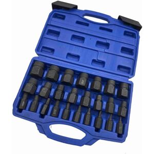 / 25pcs Hex Screw Extractor Set High Hardness 40cr Multi Functional Damaged / 25pcs Hex Screw Extractor Set High Hardness 40cr Multi Functional Damaged