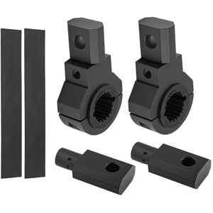 2pc Light Bar Mount Kit 28-50mm Universal Work Light Tube Clamp Mounting2547 2pc Light Bar Mount Kit 28-50mm Universal Work Light Tube Clamp Mounting2547