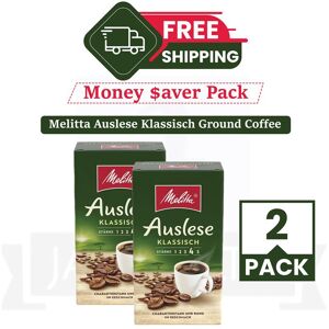 Melitta - Auslese Klassisch Coffee Ground 500g - Pack Of 2 Melitta - Auslese Klassisch Coffee Ground 500g - Pack Of 2