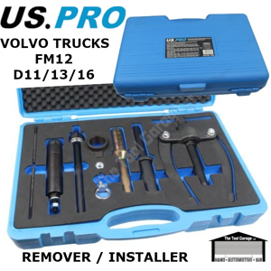Us Pro Tools Injector Sleeve Remover/installer For Volvo Fm12 D11/13/16 New 7238 Us Pro Tools Injector Sleeve Remover/installer For Volvo Fm12 D11/13/16 New 7238