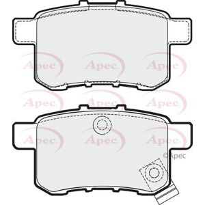 Apec Pad1763 Brake Pad Set For Disc Brake Rear Nissin System Fits Honda Accord Apec Pad1763 Brake Pad Set For Disc Brake Rear Nissin System Fits Honda Accord