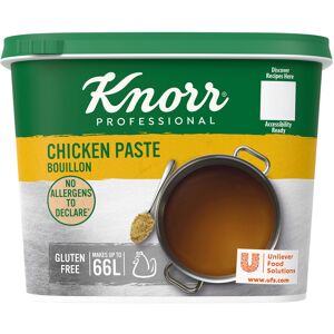 Knorr Professional Gluten Free Chicken Paste Bouillon 2x1kg Knorr Professional Gluten Free Chicken Paste Bouillon 2x1kg