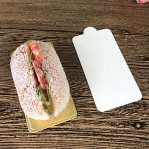 300pcs Gold Rectangular Mousse Cake Dessert Board Base Cardboard Baking 300pcs Gold Rectangular Mousse Cake Dessert Board Base Cardboard Baking
