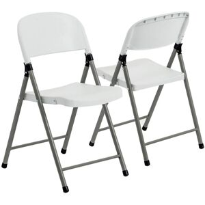 Harbour Housewares 4x Folding Trestle Chairs Heavy Duty Outdoor Picnic Events Furniture White Harbour Housewares 4x Folding Trestle Chairs Heavy Duty Outdoor Picnic Events Furniture White