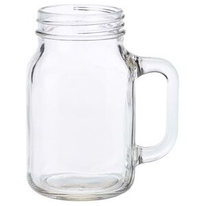 Genware Mason Jar Clear Glassware Glass Mason Jar 64.5cl/ 22.7oz - Pack Of 6 Genware Mason Jar Clear Glassware Glass Mason Jar 64.5cl/ 22.7oz - Pack Of 6