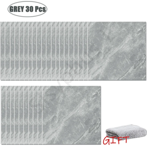 10-50pcs Pvc Marble Tile Wall Stickers Self Adhesive Waterproof For Bathroom Kit 10-50pcs Pvc Marble Tile Wall Stickers Self Adhesive Waterproof For Bathroom Kit