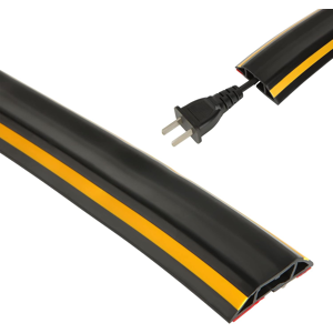 Does Not Apply Zofun Self-Adheisve Floor Cable Protector, 3m Black Rubber Wire Cover With Yello Does Not Apply Zofun Self-Adheisve Floor Cable Protector, 3m Black Rubber Wire Cover With Yello