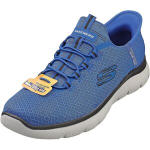 Skechers Slip-Ins Summits Vegan Mens Fashion Trainers In Blue Black - 8 Uk Skechers Slip-Ins Summits Vegan Mens Fashion Trainers In Blue Black - 8 Uk