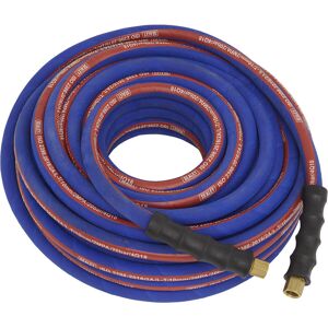 Thatcable Extra Heavy Duty Air Hose With 1/4 Inch Bsp Unions - 20 Metre Length - 8mm Bore Thatcable Extra Heavy Duty Air Hose With 1/4 Inch Bsp Unions - 20 Metre Length - 8mm Bore