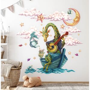 Coloray Decoration Decal Stickers Wall Kids Room Art Animal Kingdom In A Cartoon Version Coloray Decoration Decal Stickers Wall Kids Room Art Animal Kingdom In A Cartoon Version