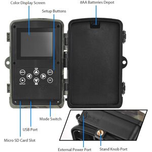 Trail Cameras With Night Motion Activated Waterproof Ip65 2.7k 24mp New Trail Cameras With Night Motion Activated Waterproof Ip65 2.7k 24mp New