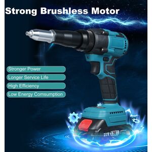 ˜battery Riveter Portable 21v Electric Automatic Brushless Blind Riveter Tool ˜battery Riveter Portable 21v Electric Automatic Brushless Blind Riveter Tool