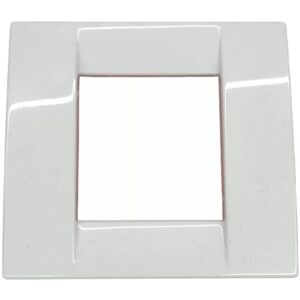 Vimar 17097.02 Plate For Round Box 2 Modules Technopolymer White Granite Id Vimar 17097.02 Plate For Round Box 2 Modules Technopolymer White Granite Id