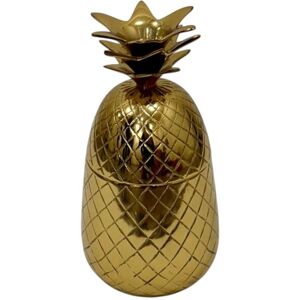 Durable Gold Nickel Plated Pineapple Ice Bucket 25cm - Elegant Table Decor 5027015011536 Durable Gold Nickel Plated Pineapple Ice Bucket 25cm - Elegant Table Decor 5027015011536