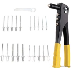 Sodial 2x(200pcs Heavy Duty Riveter Set Aluminum Blind Rivets Assortment Kit Hand1278 Sodial 2x(200pcs Heavy Duty Riveter Set Aluminum Blind Rivets Assortment Kit Hand1278