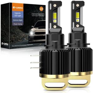 D-Lumina H15 (H/l) Led Headlight Upgrade Bulbs, 120w 12000lm 6500k White, 2-Pack D-Lumina H15 (H/l) Led Headlight Upgrade Bulbs, 120w 12000lm 6500k White, 2-Pack