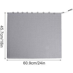 Stoves As Pa Set I: 2pcs 24*18in/61*45.7cm Fireplace Mesh Curtains Prevent Sparks Fro Stoves As Pa Set I: 2pcs 24*18in/61*45.7cm Fireplace Mesh Curtains Prevent Sparks Fro