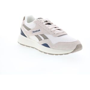 Reebok Gl1100 Mens Beige Suede Lace Up Lifestyle Trainers Shoes Reebok Gl1100 Mens Beige Suede Lace Up Lifestyle Trainers Shoes