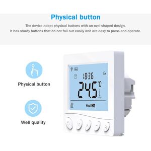 As Pa Wifi Smart Electric Heating 16a Thermostat 3.2inch Lcd Display Intellige As Pa Wifi Smart Electric Heating 16a Thermostat 3.2inch Lcd Display Intellige