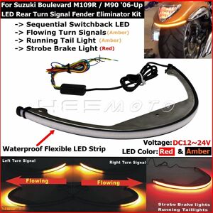 485motorsports Led Rear Fender Turn Signal Light Bar For Suzuki Boulevard M109r Vzr1800 Intrude 485motorsports Led Rear Fender Turn Signal Light Bar For Suzuki Boulevard M109r Vzr1800 Intrude