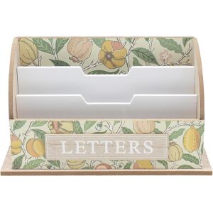 Lesser & Pavey The Leonardo Collection William Morris Fruit Letter Rack Stylish Desk Organize Lesser & Pavey The Leonardo Collection William Morris Fruit Letter Rack Stylish Desk Organize