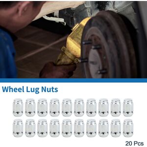 X Autohaux 20 Pcs M14x1.5mm Wheel Lug Nuts 34mm For Ford For Land Rover For Opel X Autohaux 20 Pcs M14x1.5mm Wheel Lug Nuts 34mm For Ford For Land Rover For Opel