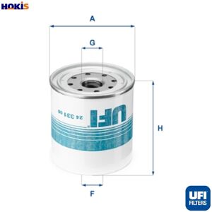 Ufi Fuel Filter 24.331.00 For Jeep Grand/cherokee/ii/suv/mk/� Wagoneer Chrysler Ufi Fuel Filter 24.331.00 For Jeep Grand/cherokee/ii/suv/mk/� Wagoneer Chrysler