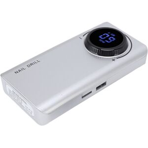 Care+ Silver Electric Nail Drill Machine 35000rpm Led Display Rechargeable Nail P Sg Care+ Silver Electric Nail Drill Machine 35000rpm Led Display Rechargeable Nail P Sg