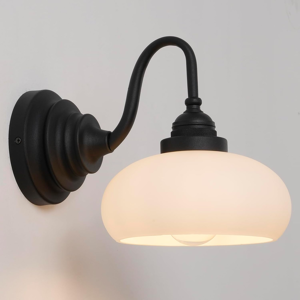 Does Not Apply Vintage Gooseneck Sconce Wall Lighting With Milk White Glass Shade,Industrial Ba Does Not Apply Vintage Gooseneck Sconce Wall Lighting With Milk White Glass Shade,Industrial Ba